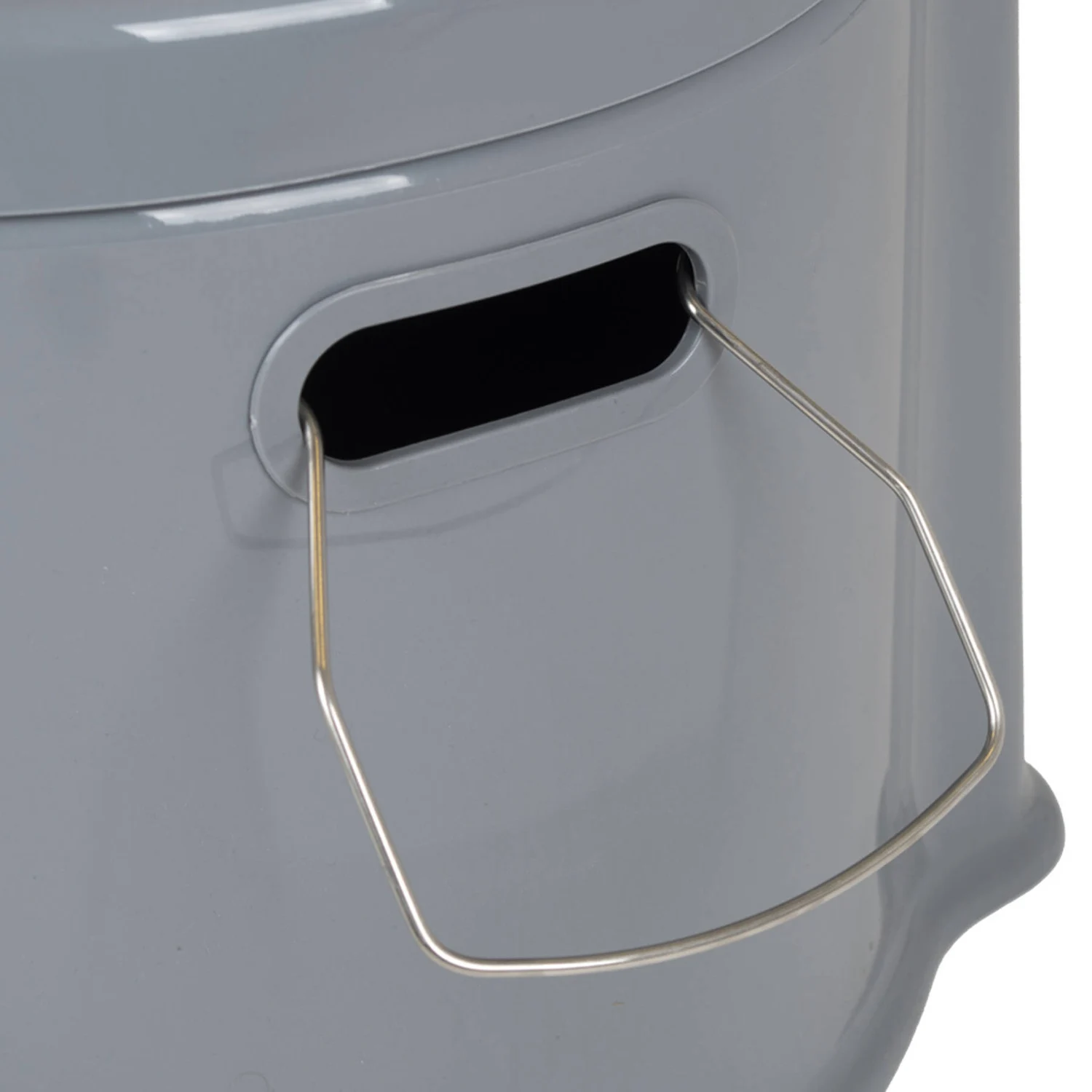 Біотуалет Bo-Camp Portable Toilet 7 л поліетилен 50х43х35 см сірий