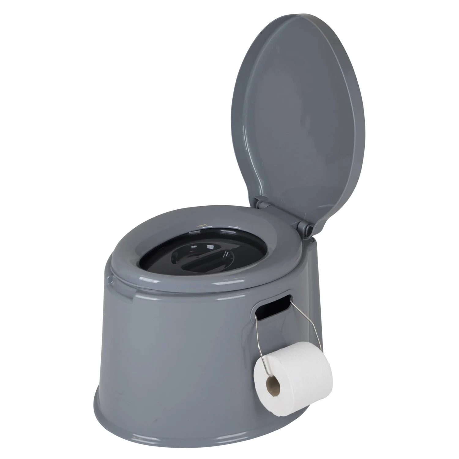 Біотуалет Bo-Camp Portable Toilet 7 л поліетилен 50х43х35 см сірий