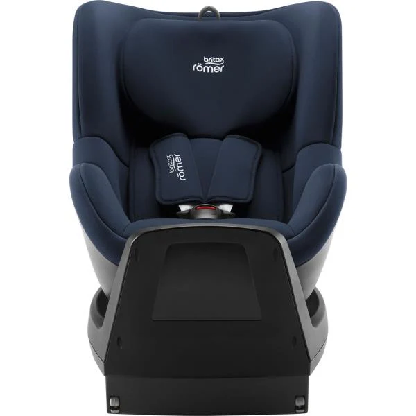 Автокрісло Britax-Romer Dualfix Plus 0+/1 0-20 кг поворотне темно-синій 44х74х55 см пластик текстиль