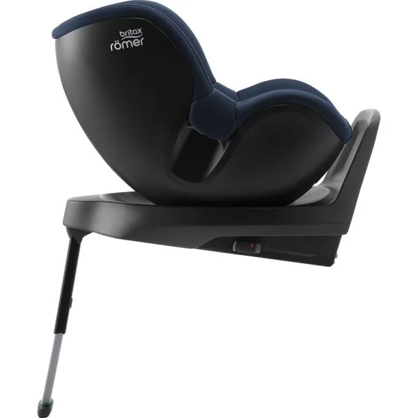 Автокрісло Britax-Romer Dualfix Plus 0+/1 0-20 кг поворотне темно-синій 44х74х55 см пластик текстиль