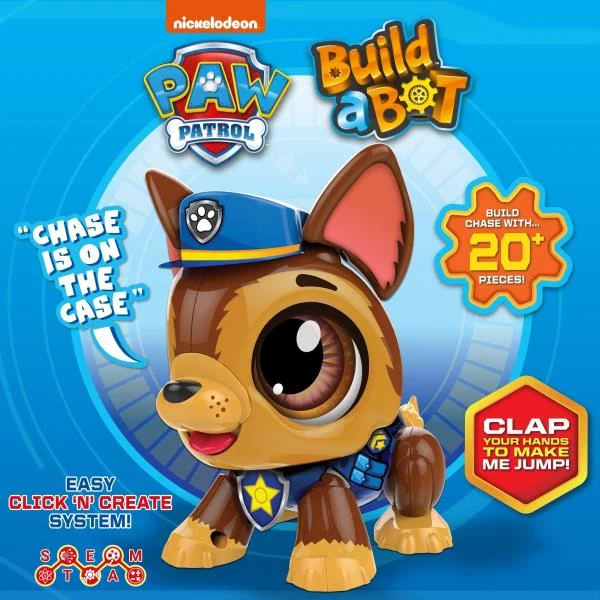 Інтерактивна іграшка Build a Bot Гончик зі звуками 15х13х10,5 см пластик різнобарвний