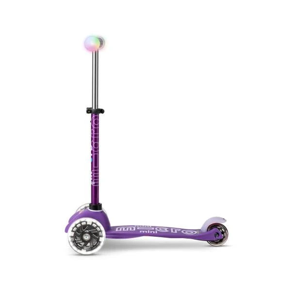 Триколісний самокат Mini Micro Deluxe Magic фіолетовий 30х11х6 см пластик 2-5 років