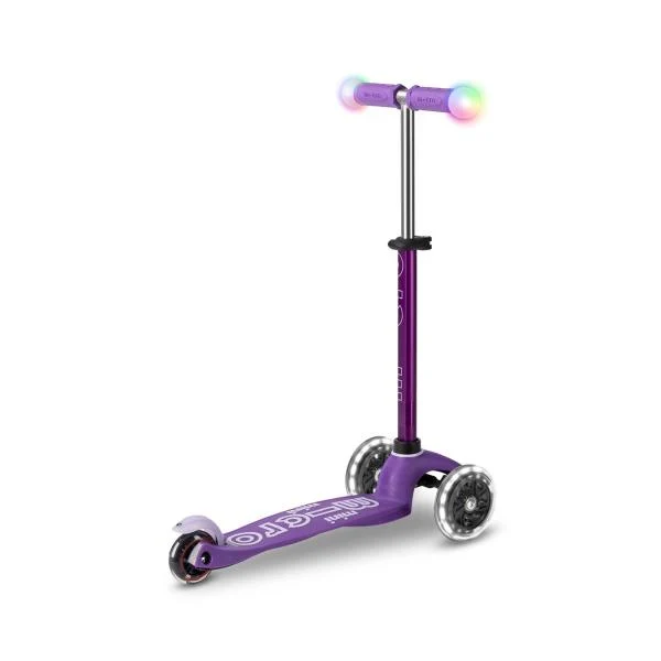 Триколісний самокат Mini Micro Deluxe Magic фіолетовий 30х11х6 см пластик 2-5 років