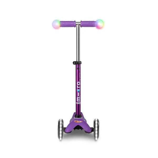 Триколісний самокат Mini Micro Deluxe Magic фіолетовий 30х11х6 см пластик 2-5 років