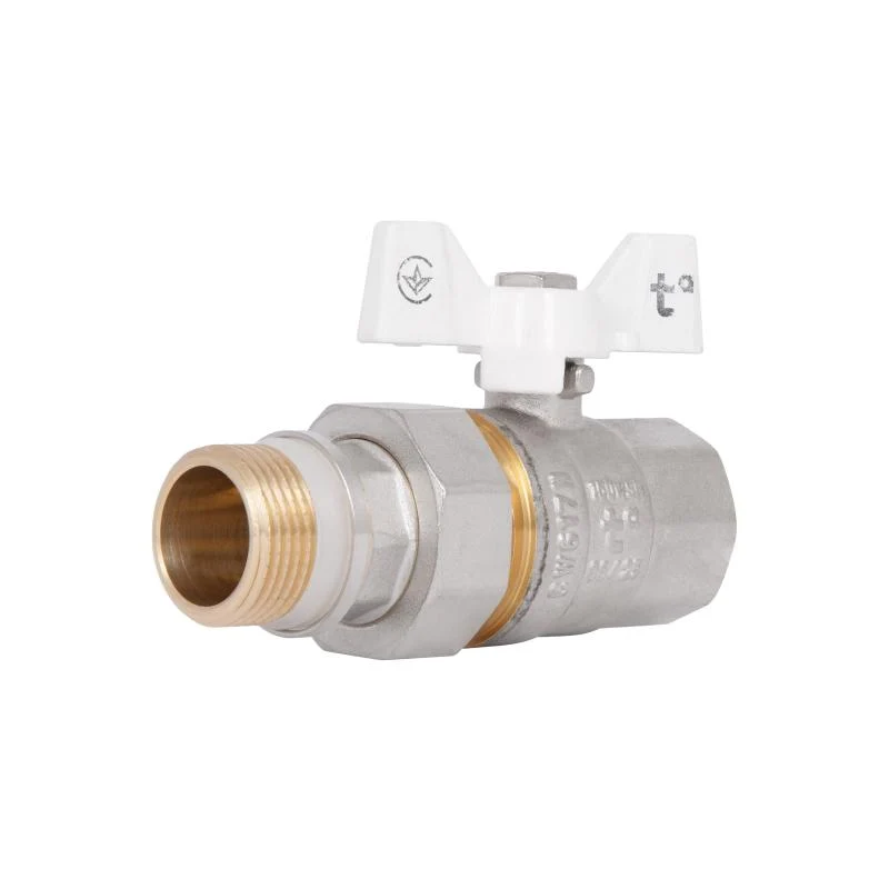 Кран кульовий 3/4" латунь антипротікання Thermo Alliance Standart PN40