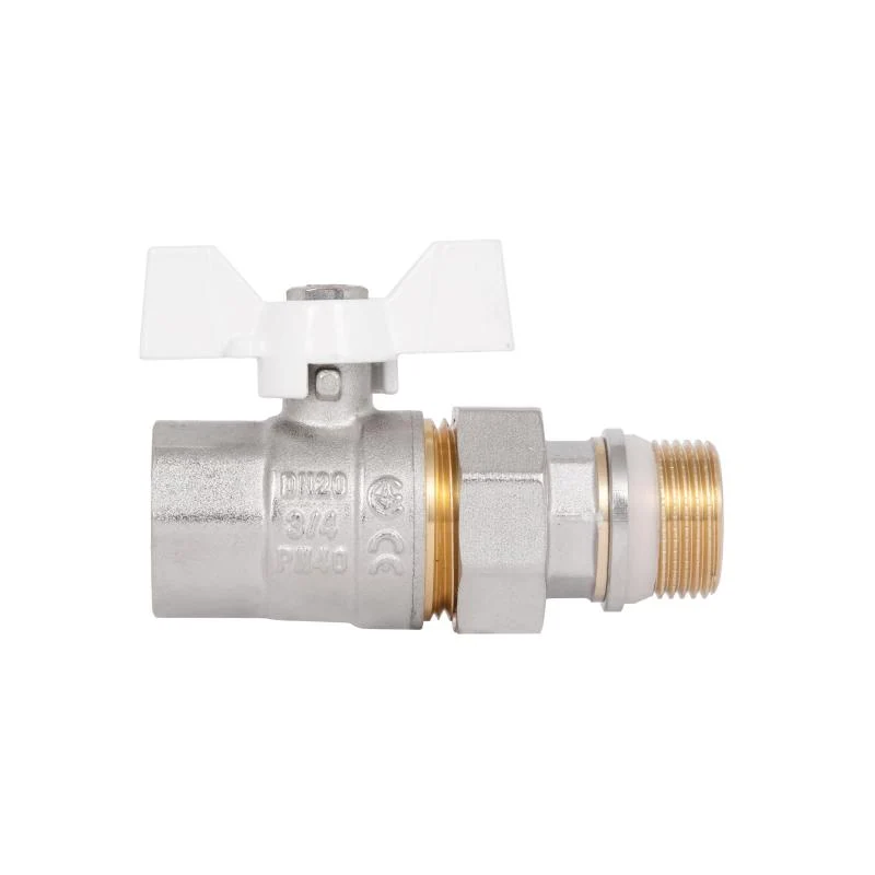 Кран кульовий 3/4" латунь антипротікання Thermo Alliance Standart PN40