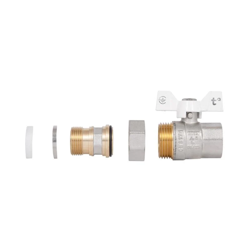 Кран кульовий 3/4" латунь антипротікання Thermo Alliance Standart PN40