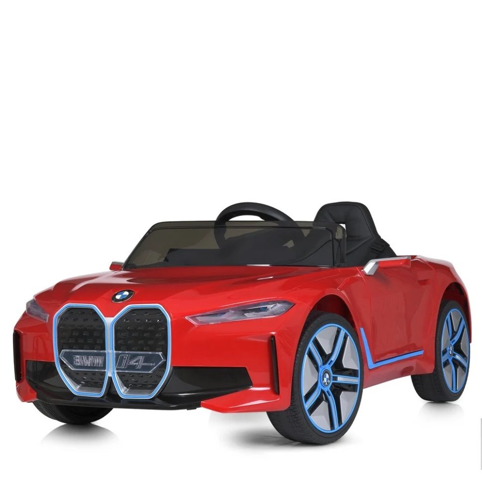 Детский электромобиль BMW JE1009EBLR-3(4WD) 115х67х45 см эко-шкіра до 30 кг