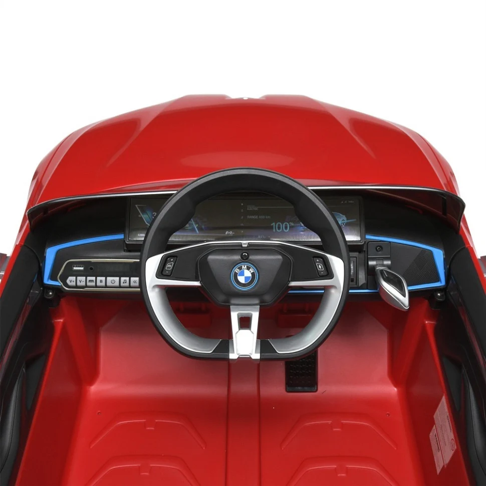 Детский электромобиль BMW JE1009EBLR-3(4WD) 115х67х45 см эко-шкіра до 30 кг