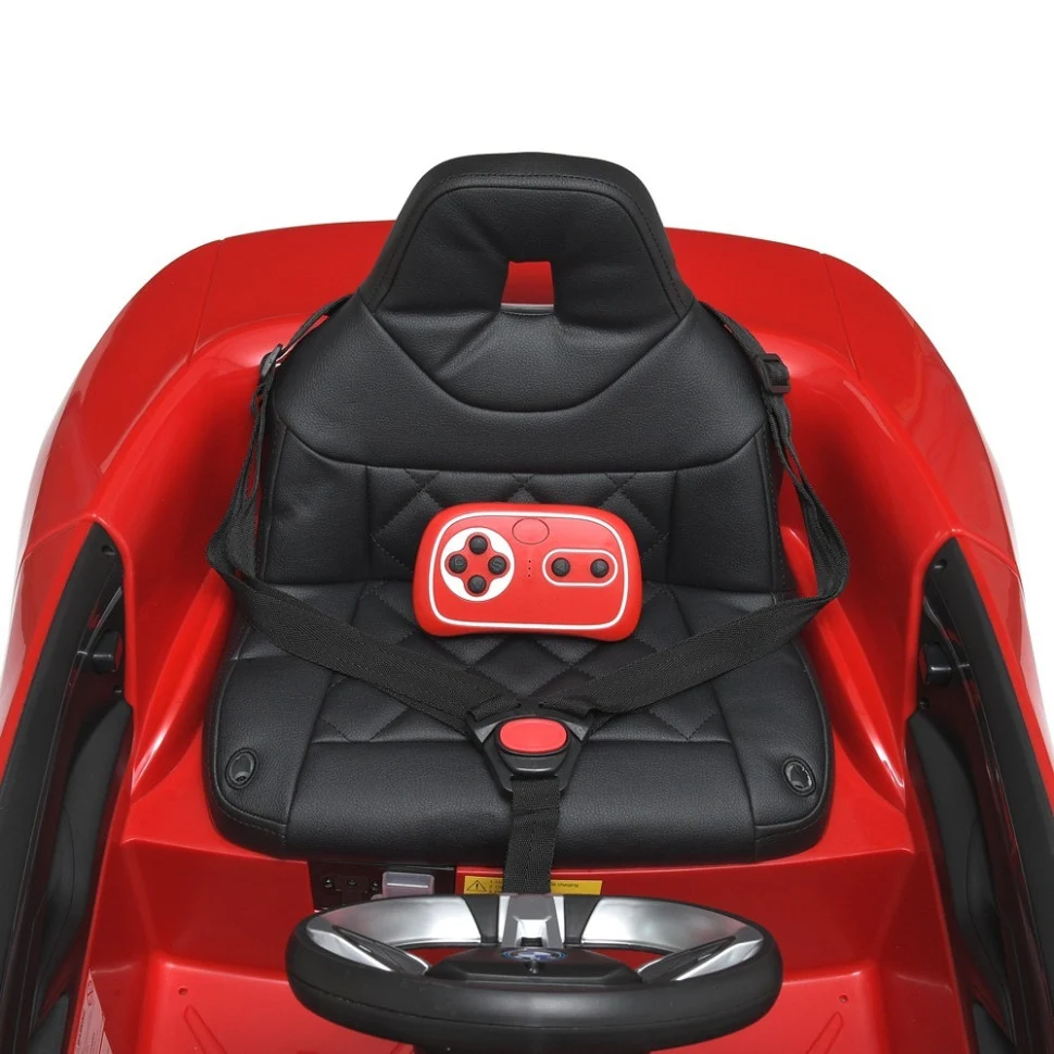 Детский электромобиль BMW JE1009EBLR-3(4WD) 115х67х45 см эко-шкіра до 30 кг