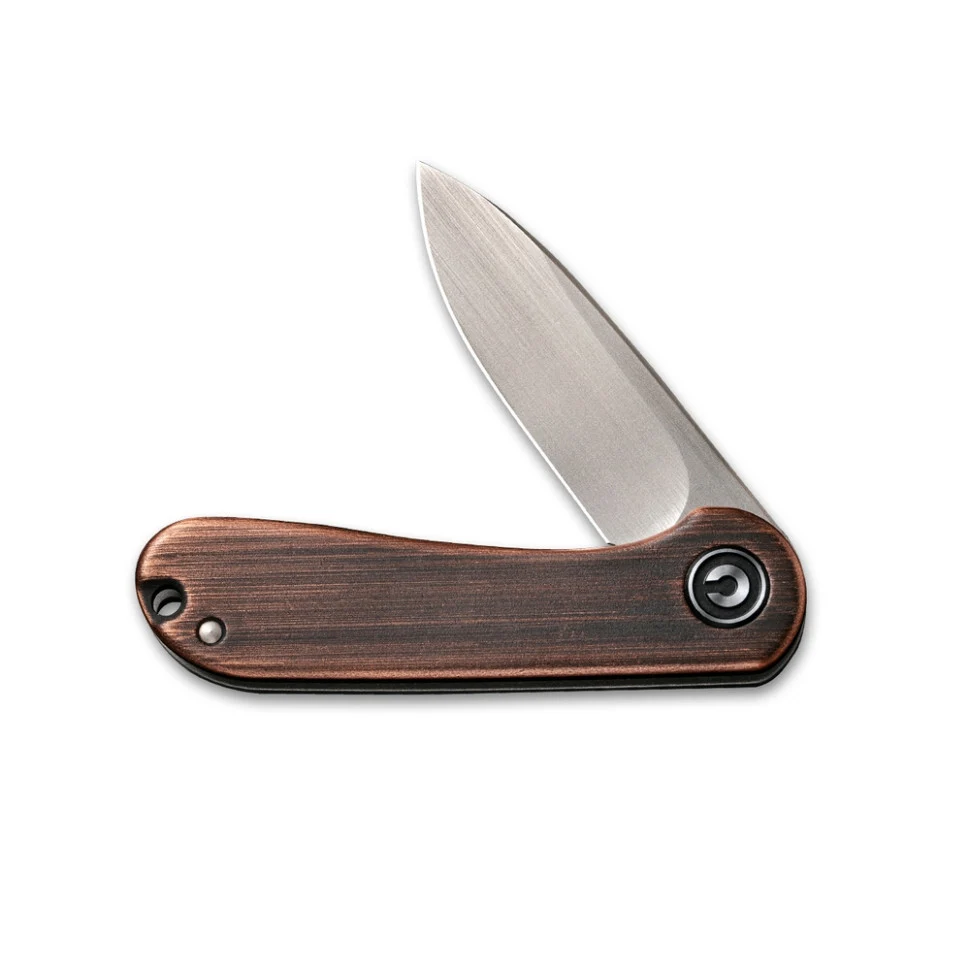 Складаний ніж Civivi Mini Elementum Flipper 46,5 мм 14C28N мідь коричневий