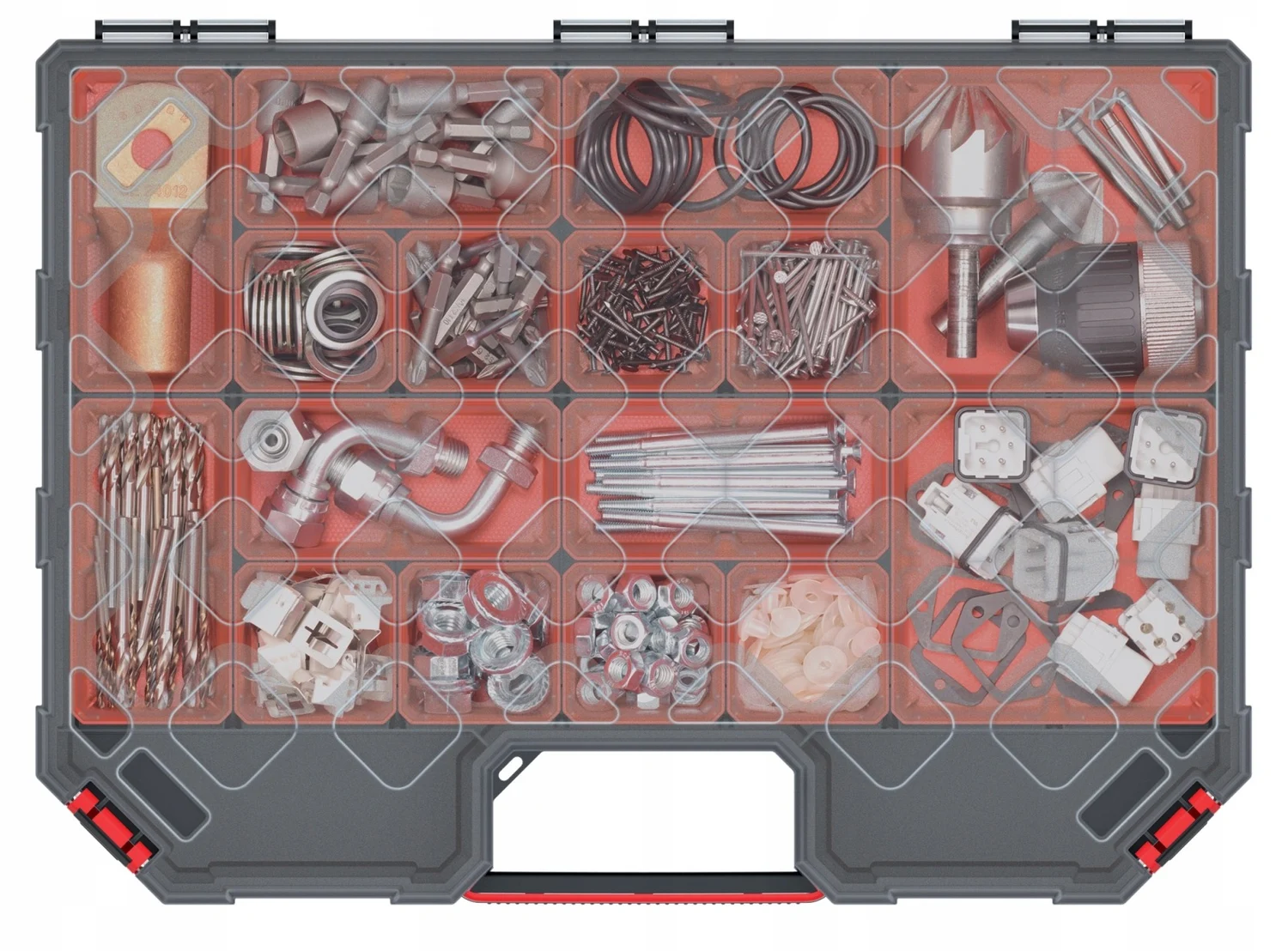 Органайзер Kistenberg TAGER KTG40306B 390x284x60 мм прозорий полікарбонат