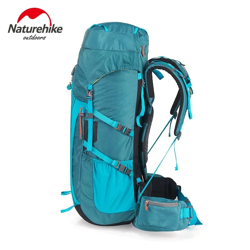 Рюкзак туристичний Naturehike NH16Y020-Q 55 л 100% нейлон 76x32x23 см зелений