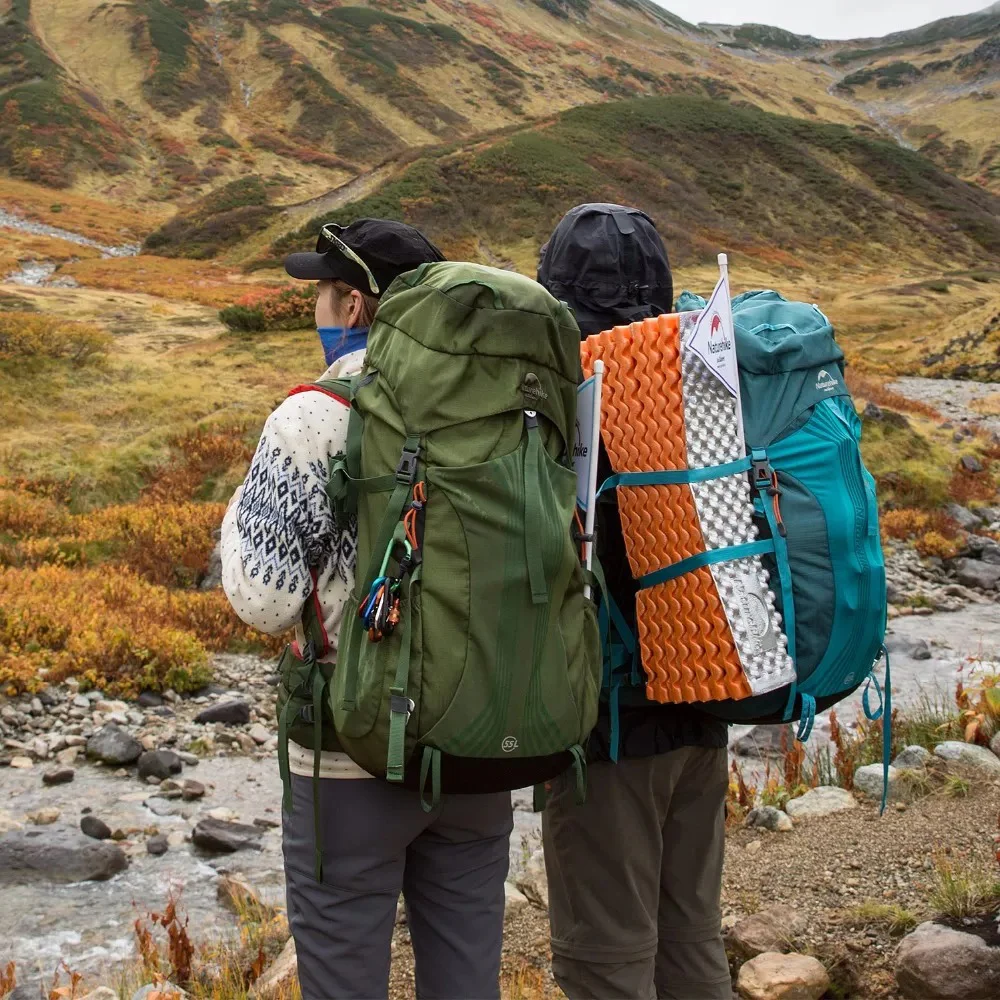 Рюкзак туристичний Naturehike NH16Y020-Q 55 л 100% нейлон 76x32x23 см зелений