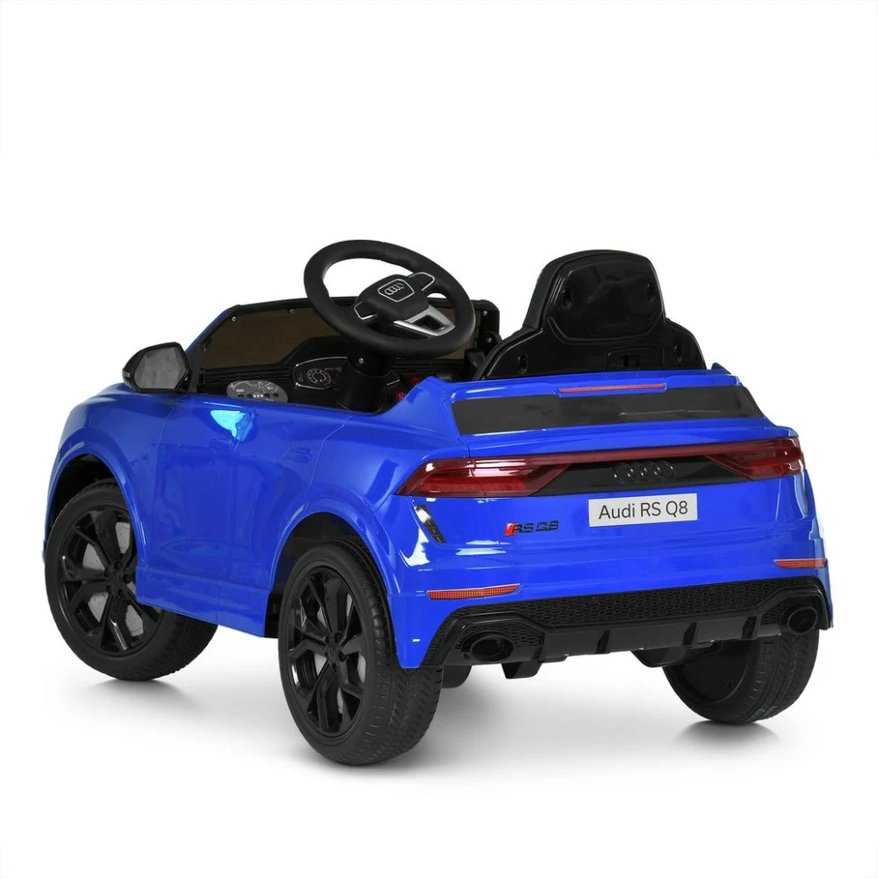 Дитячий електромобіль Bambi M 4569EBLRS-4 до 25 кг 103x63x53 см екокожа чорний