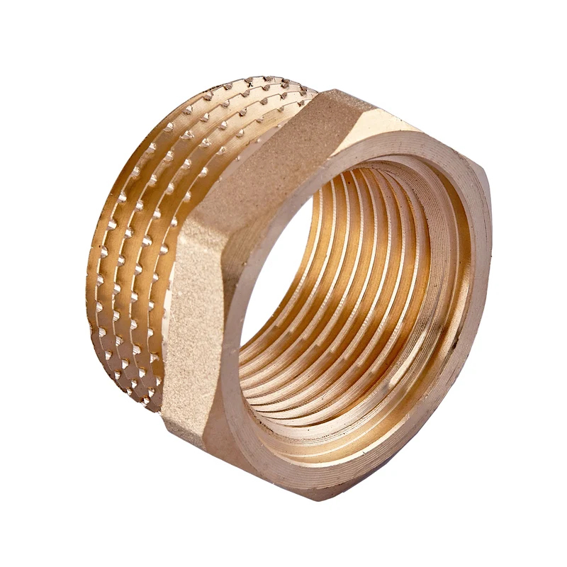 Футорка Koer KF.F0810.WN 1"x3/4" латунь внутрішня-зовнішня різьба