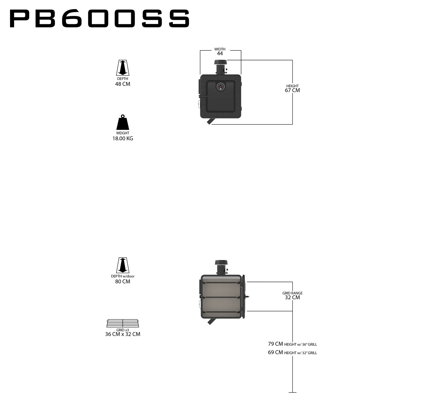 Додаткова бічна камера для копчення Pit Boss PB550G PB850G PB1000XL 4574 см² преміум-класу