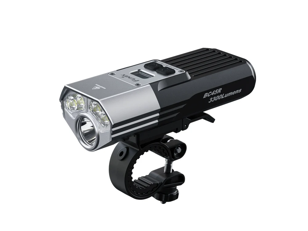 Велофара Fenix BC45R 3300 лм аккумуляторная 125х50х37 мм черная авиационный алюминий