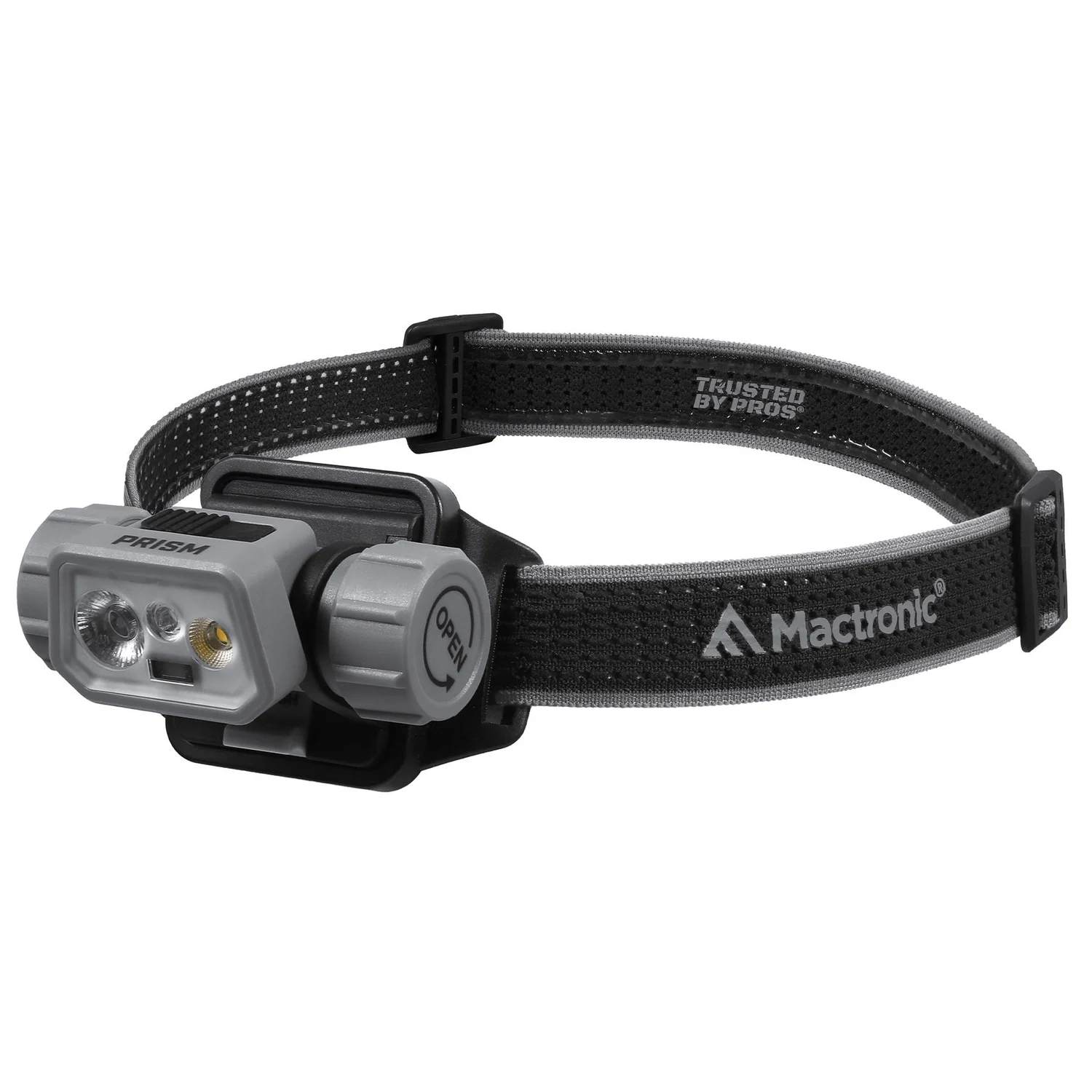 Налобний фонар Mactronic Prism 650 Лм пластик чорний