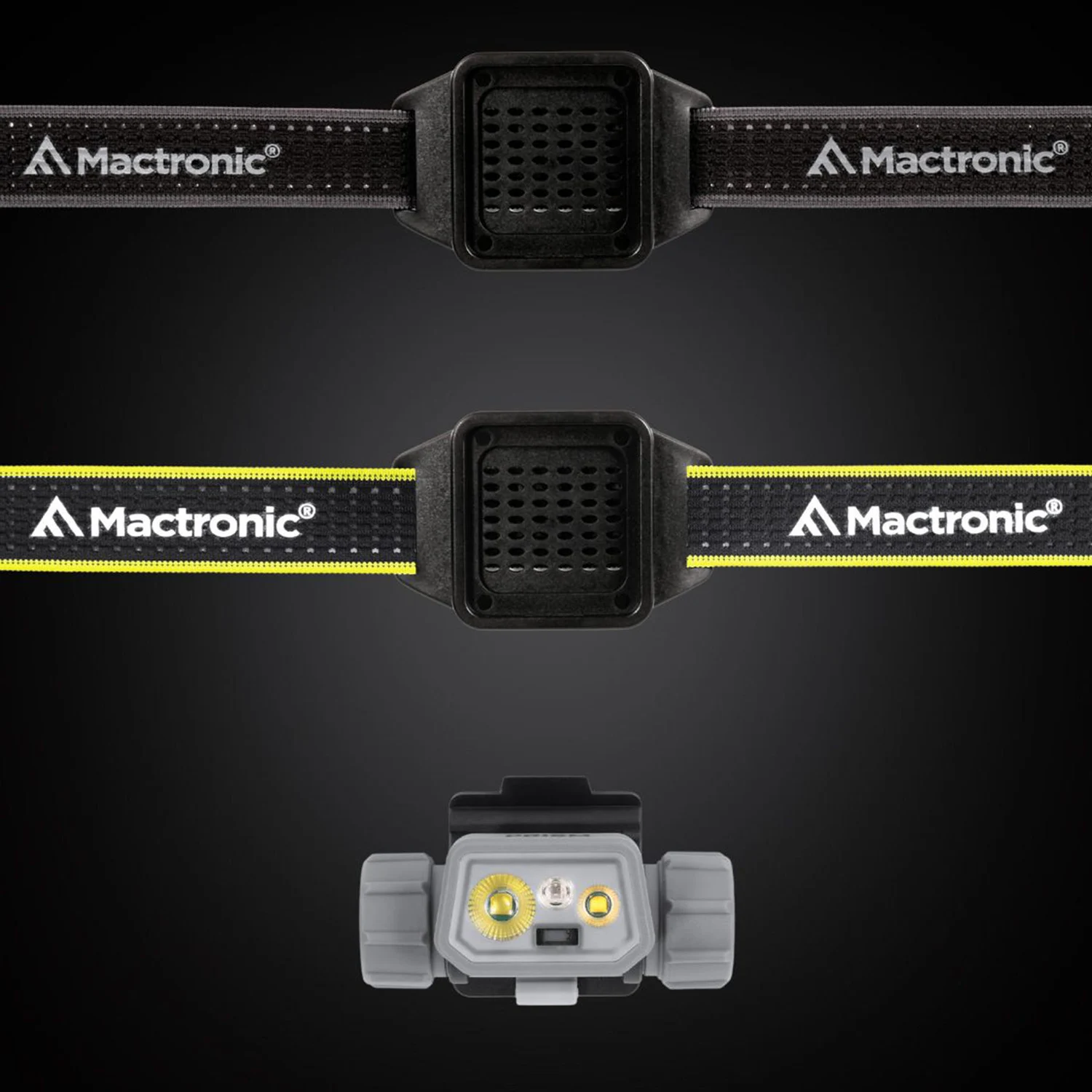 Налобний фонар Mactronic Prism 650 Лм пластик чорний