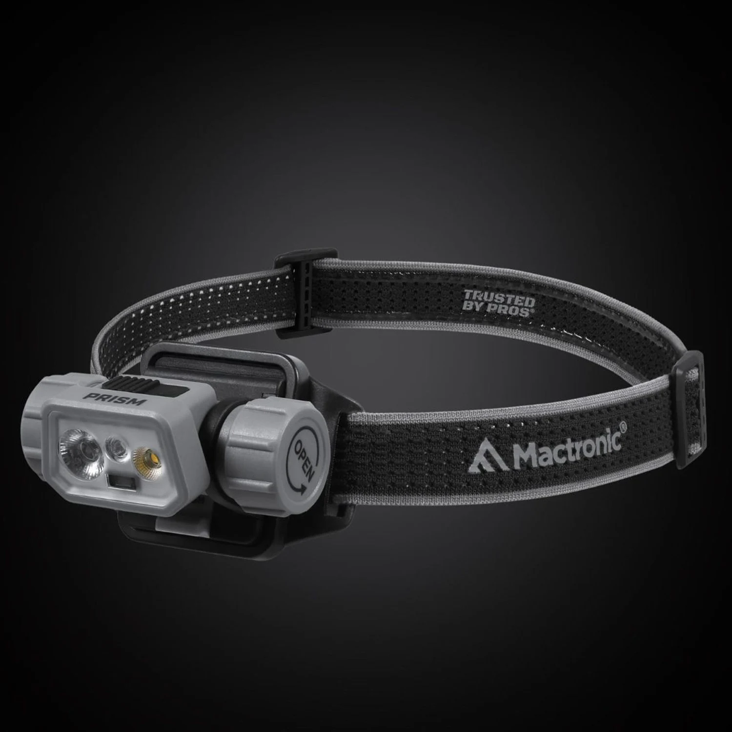 Налобний фонар Mactronic Prism 650 Лм пластик чорний