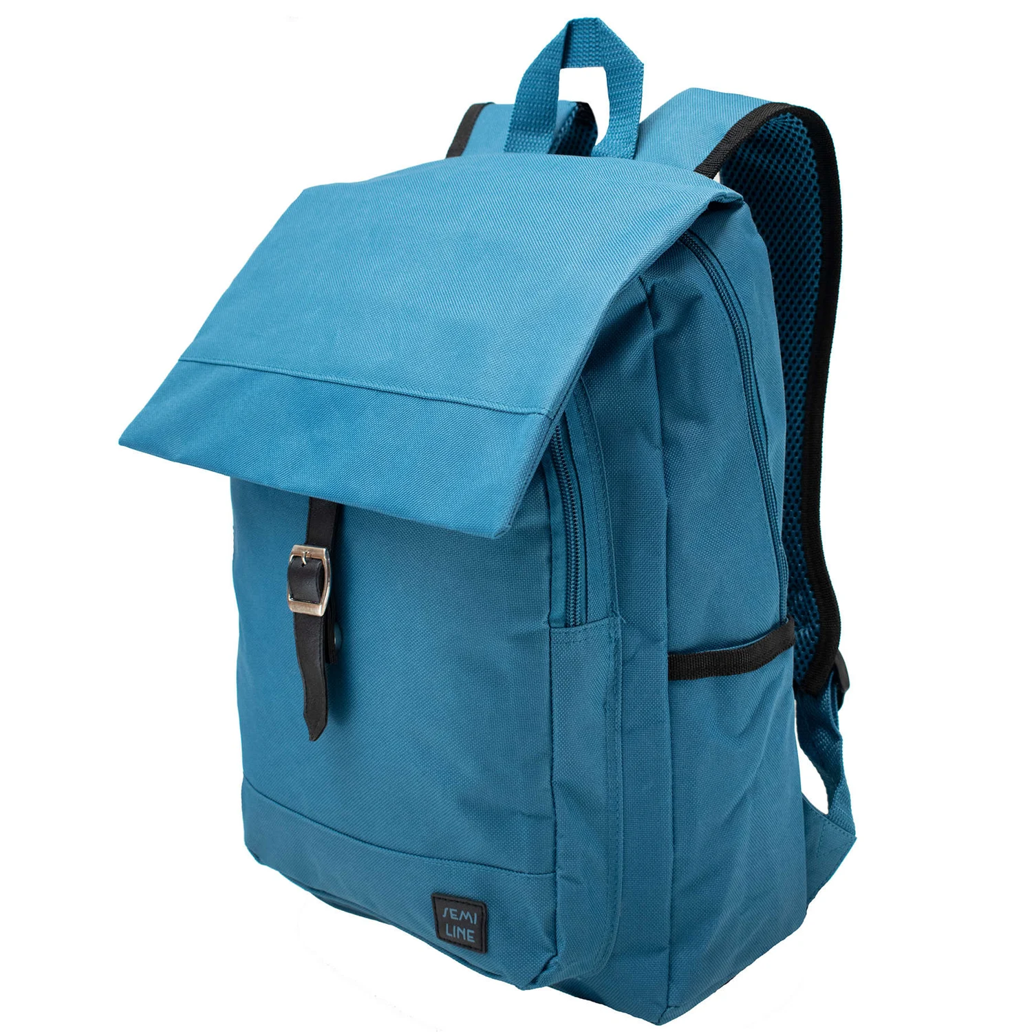 Рюкзак міський Semi Line J4921-2 12 л 600D Polyester PVC бірюзовий 400х280х110 мм