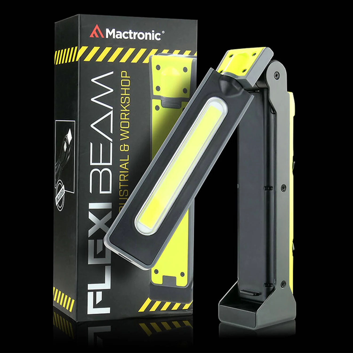Ліхтар Mactronic FlexiBEAM 600 Лм алюмінієвий жовтий 3350 мАг IP64