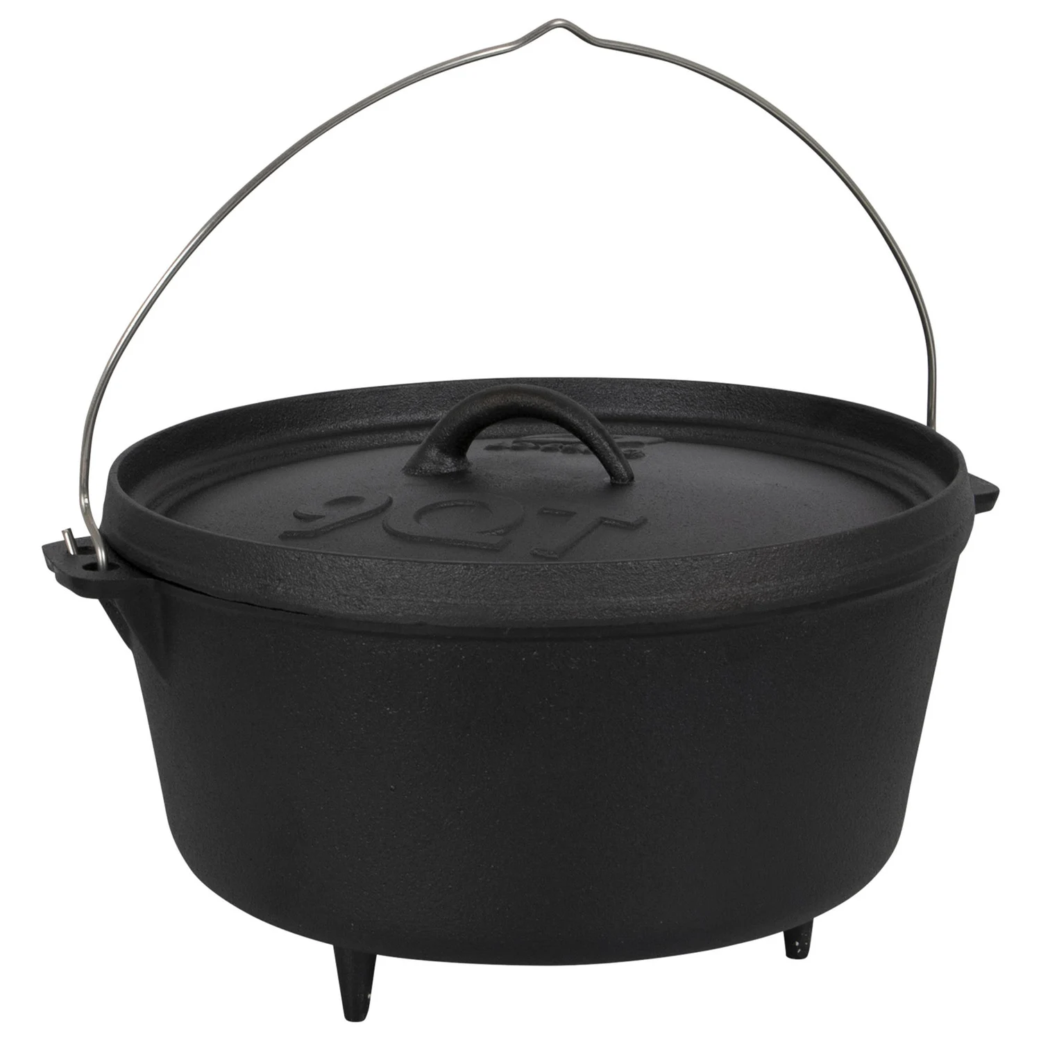 Казан з кришкою Bo-Camp Dutch Oven 31 см 7.1 л чавун чорний