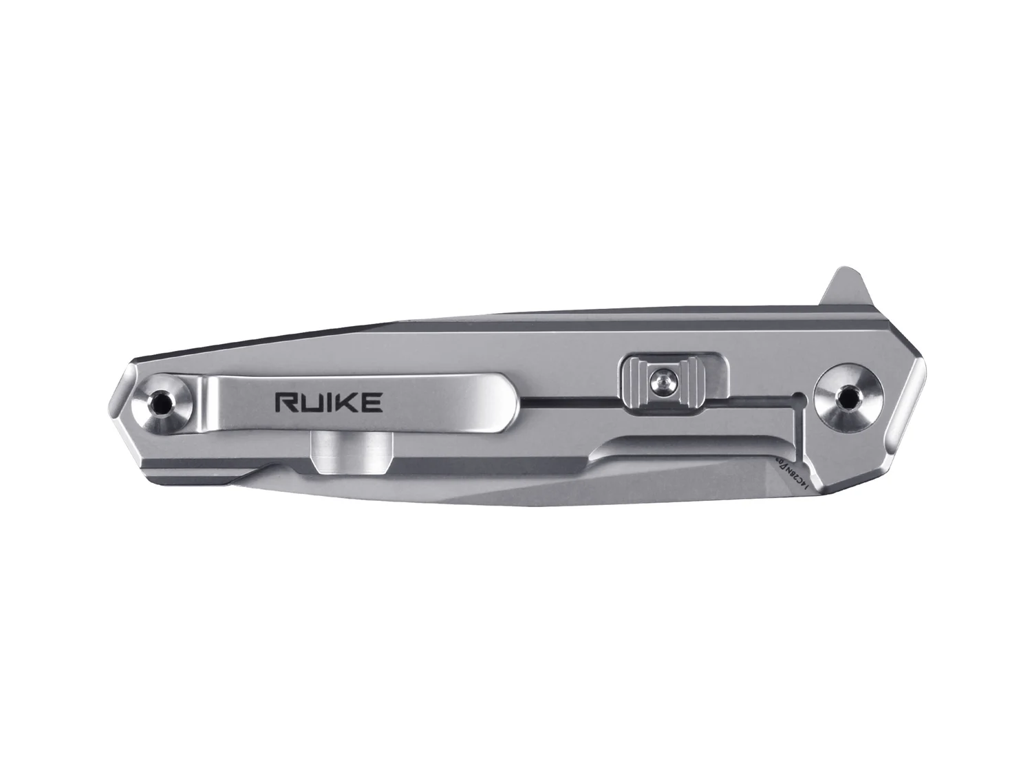 Складаний ніж Ruike P875-SZ 8,9 см 14C28N сталь 420 сірий