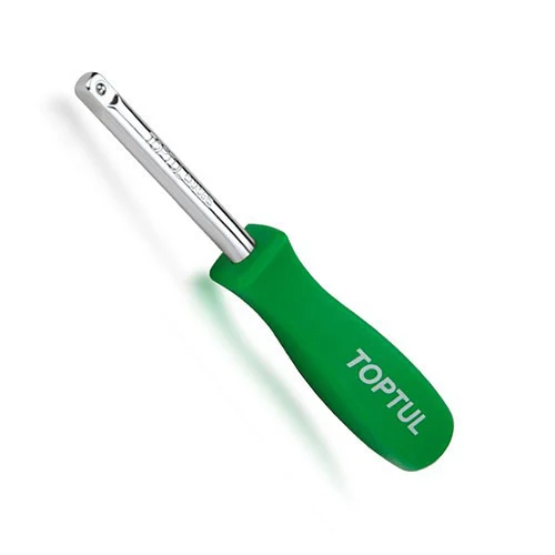 Вороток-отвертка 1/4" TOPTUL CAIA0815 150 мм CR-V пластик чорний