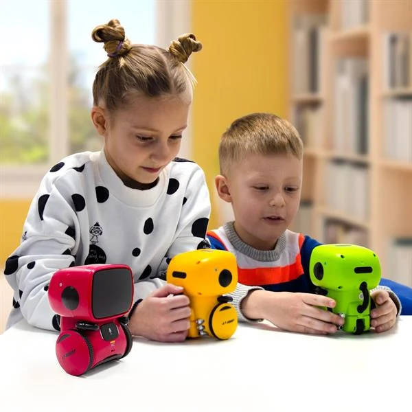 Інтерактивний робот AT-Robot з голосовим управлінням пластик жовтий