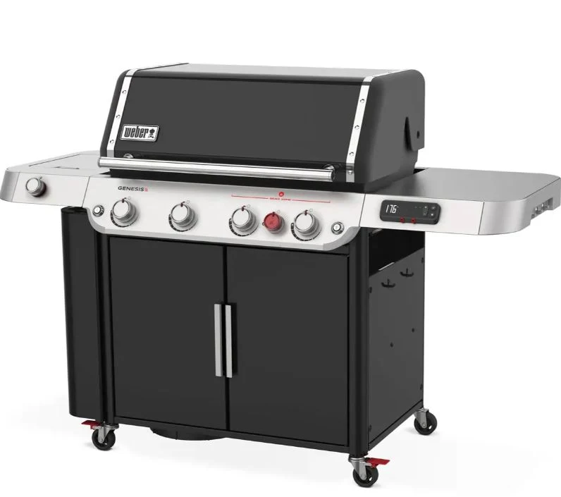 Газовий гриль Weber Genesis EPX-435 6415 см² сталь чорний