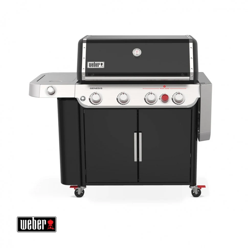 Газовий гриль Weber Genesis EPX-435 6415 см² сталь чорний