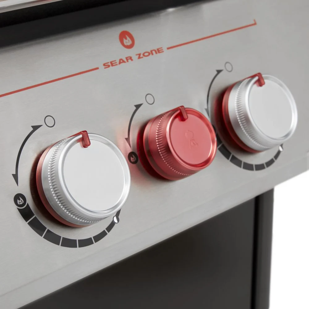 Газовий гриль Weber Genesis EPX-435 6415 см² сталь чорний
