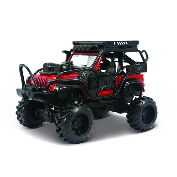 Автомодель Maisto Desert Rebels Jeep 11 см пластик червоний