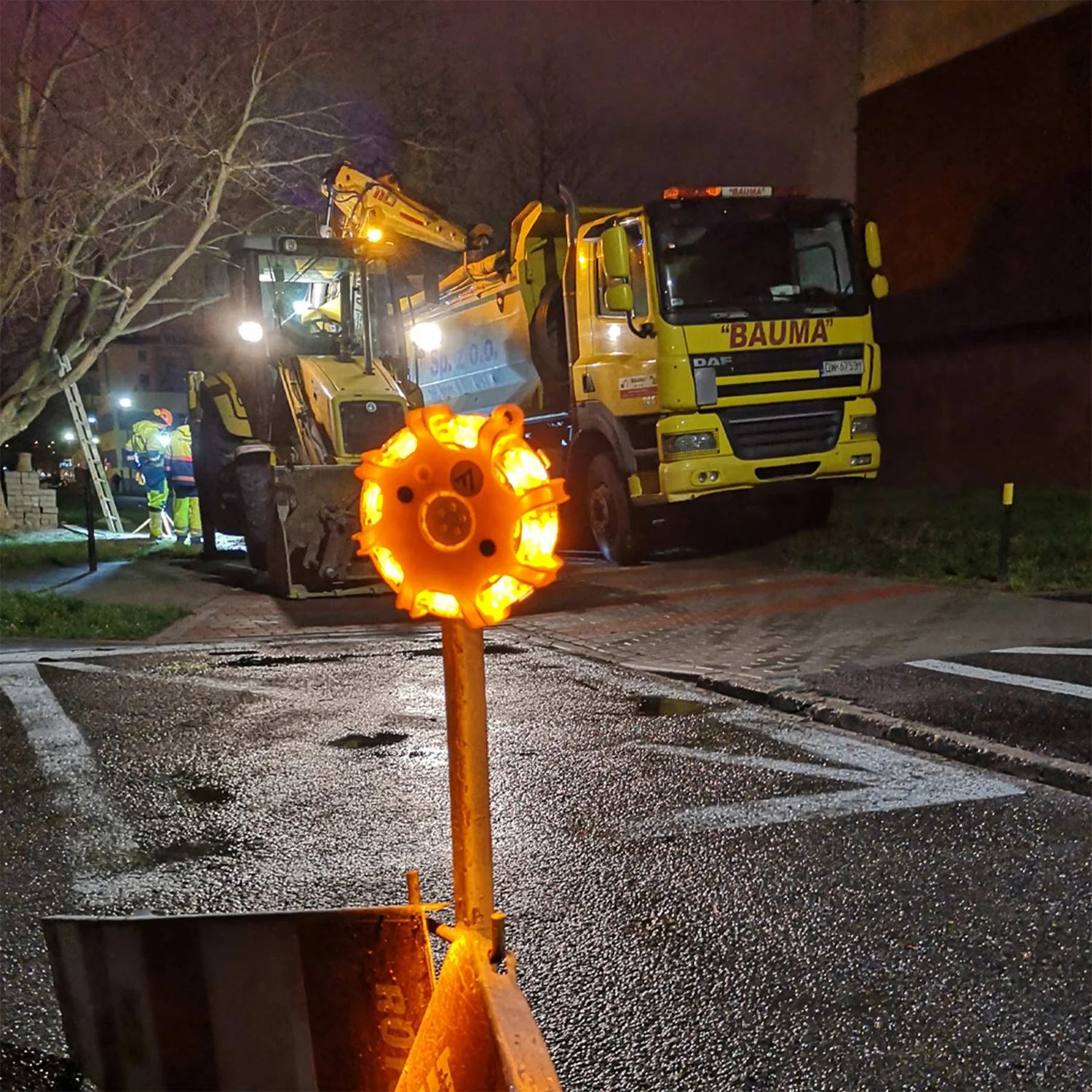 Комплект ліхтарів M-Flare 65 лм пластиковий оранжевий 9 режимів IP67