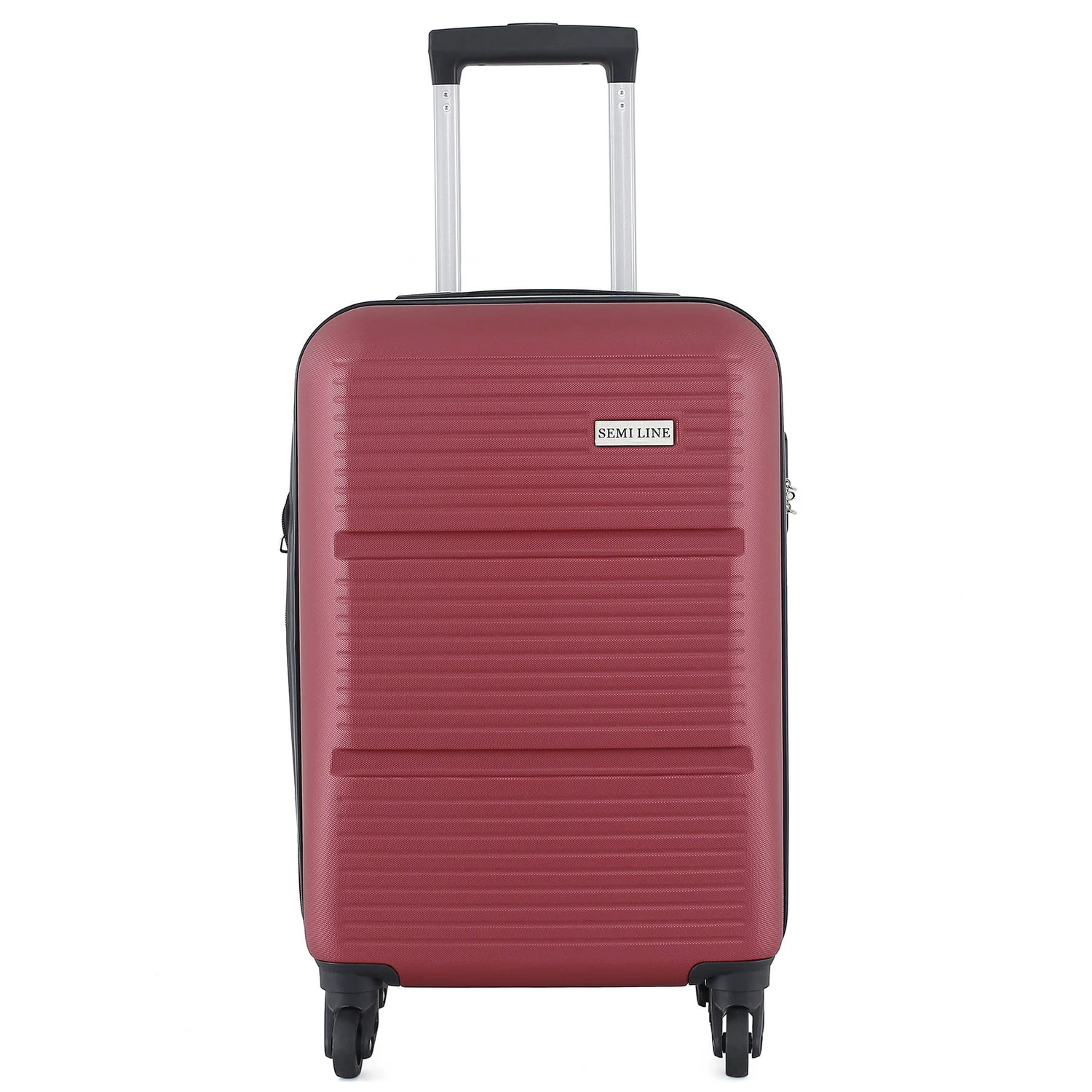 Валіза Semi Line 20" (S) Cherry з кодовим замком, 45 л, ABS-пластик