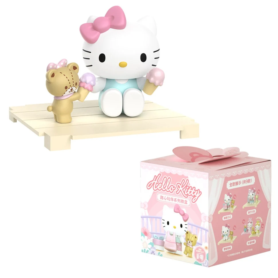 Фігурка-сюрприз Hello Kitty 23WH-002 6 см пластикова пастельна для дівчаток