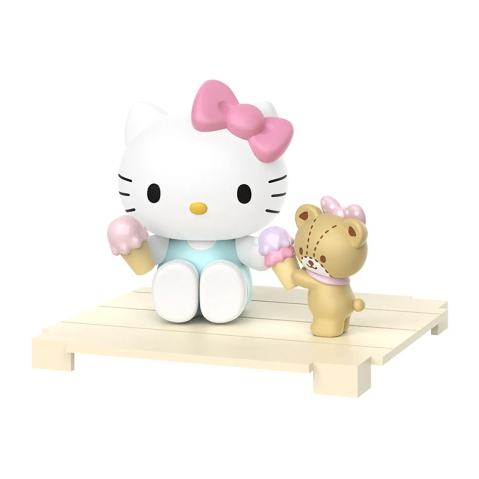 Фігурка-сюрприз Hello Kitty 23WH-002 6 см пластикова пастельна для дівчаток