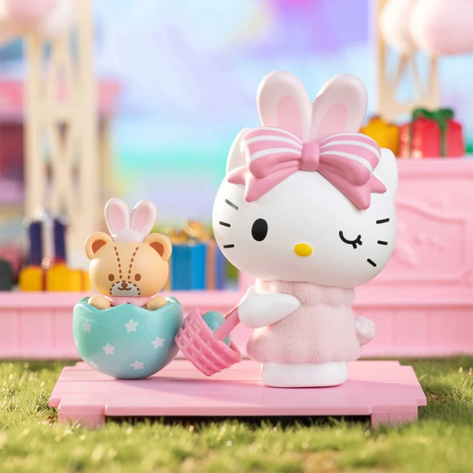 Фігурка-сюрприз Hello Kitty 23WH-002 6 см пластикова пастельна для дівчаток