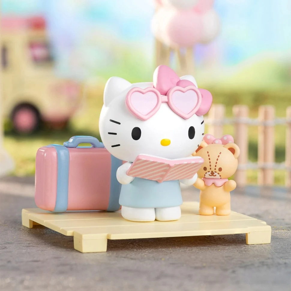 Фігурка-сюрприз Hello Kitty 23WH-002 6 см пластикова пастельна для дівчаток