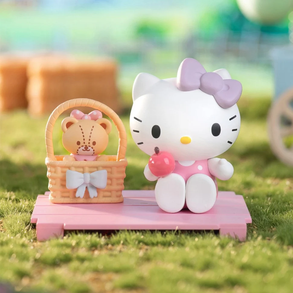 Фігурка-сюрприз Hello Kitty 23WH-002 6 см пластикова пастельна для дівчаток