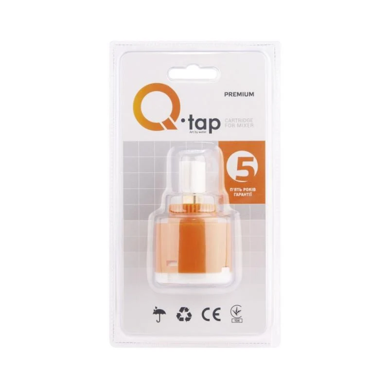 Картридж для змішувача 40 мм кераміка Qtap QT40MM