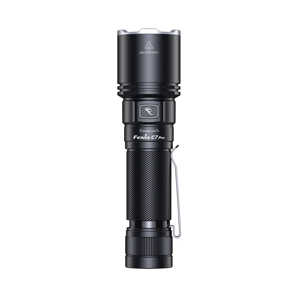 Ліхтар ручний Fenix C7 Pro 4600 лм авіаційний алюміній 150,5х40х28,4 мм чорний