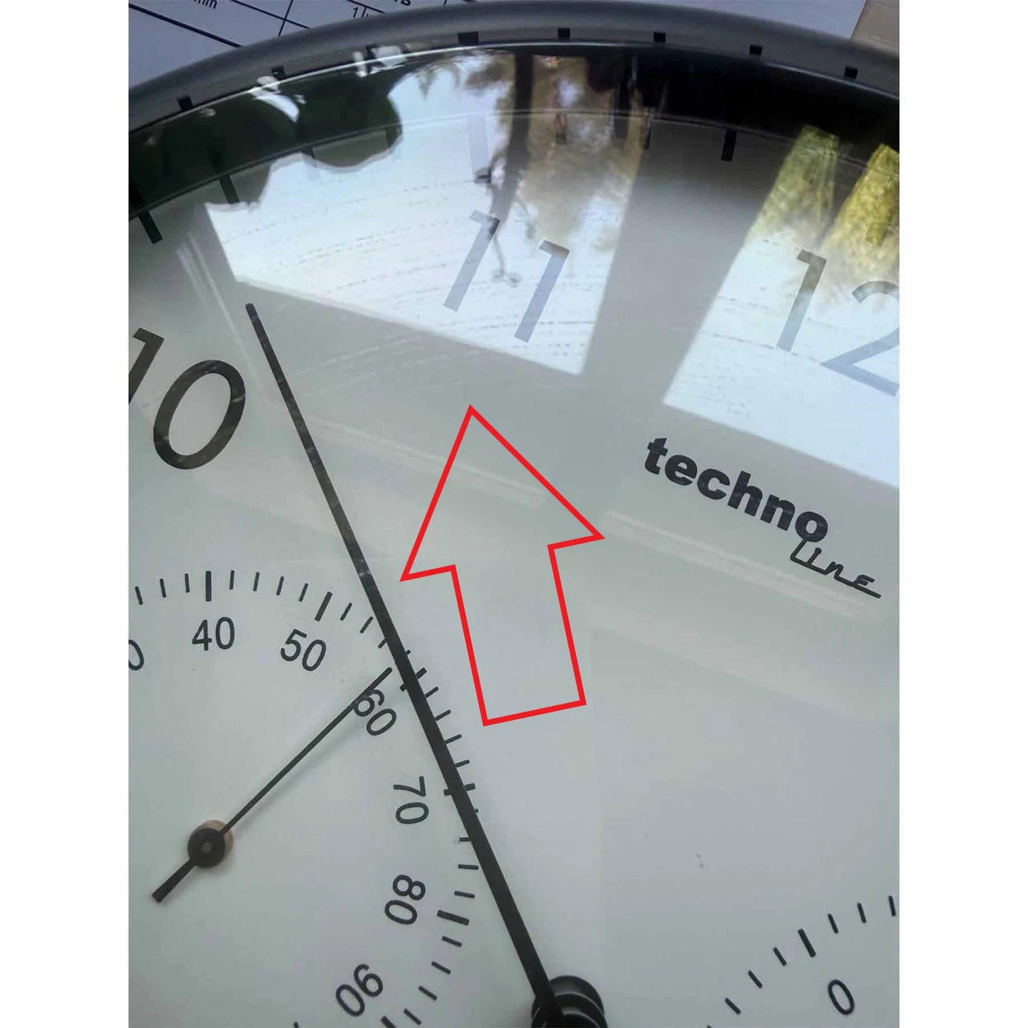 Настінні годинники Technoline WT650 кварцові 235 мм пластик білий