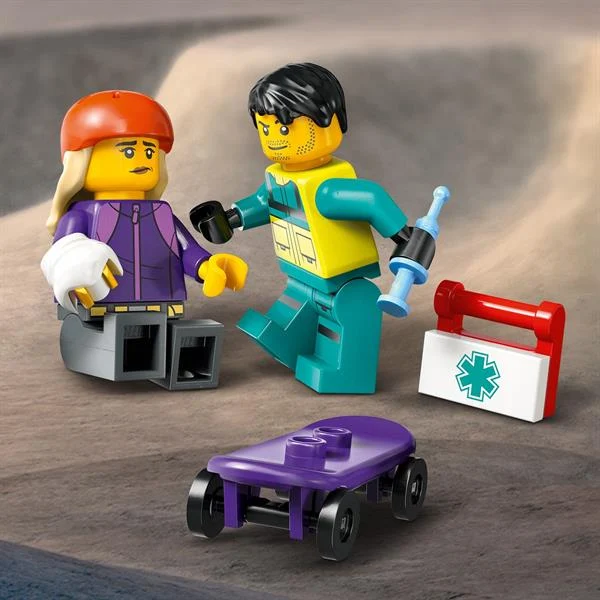 Конструктор LEGO City Швидка допомога 184 деталі Пластик Різнобарвний