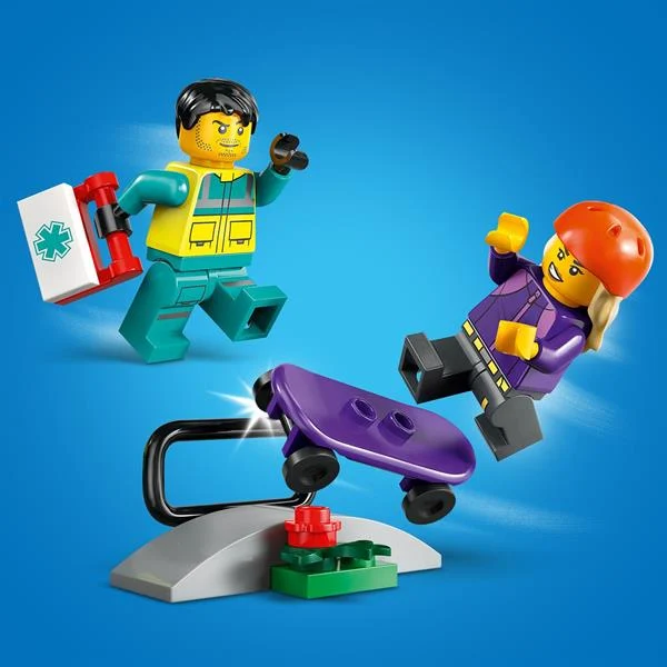 Конструктор LEGO City Швидка допомога 184 деталі Пластик Різнобарвний