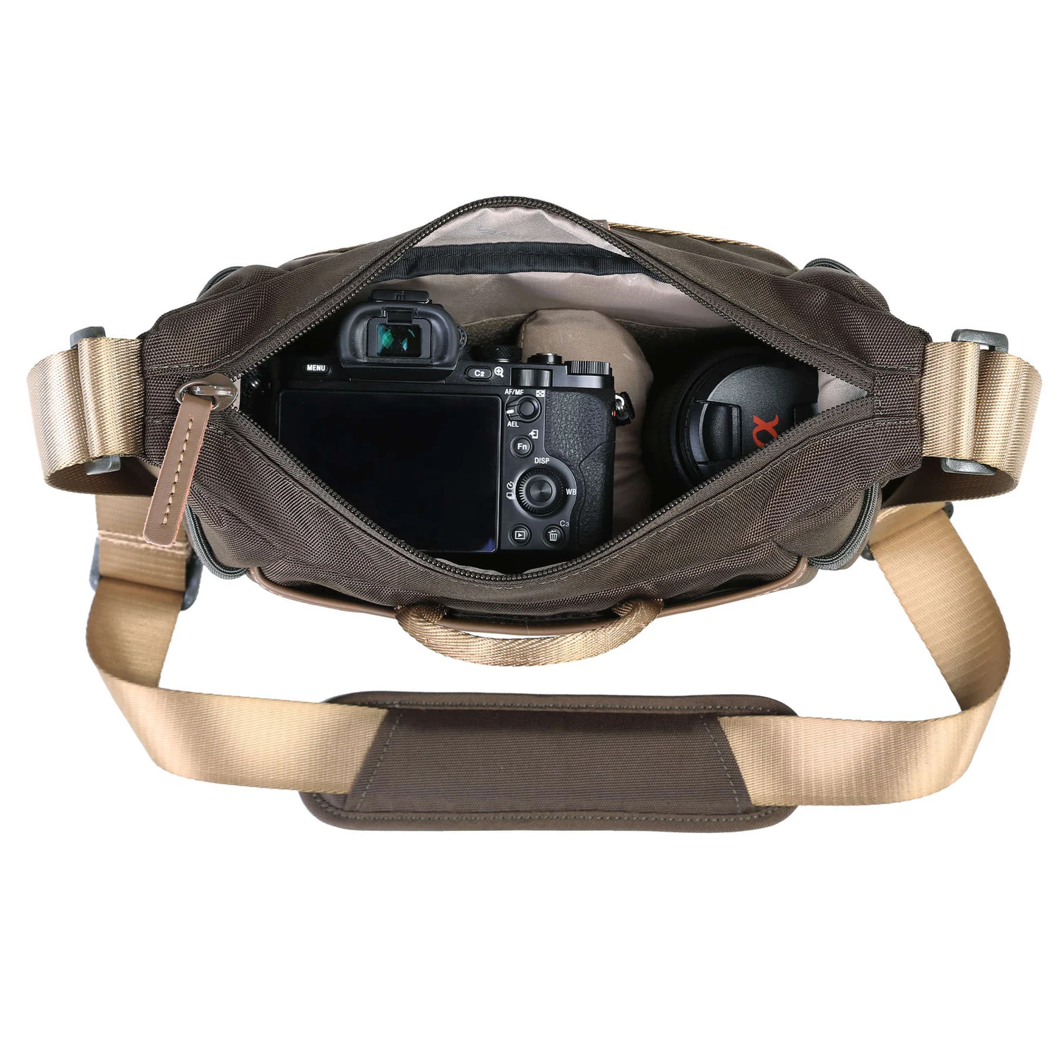 Сумка Vanguard VEO GO 21M 4 л 900D Polyester Khaki-Green