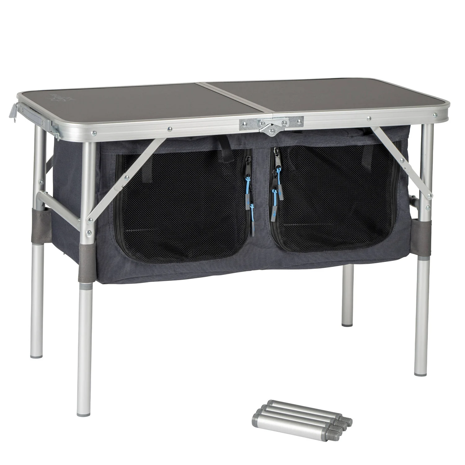 Стіл складний Bo-Camp Otter 80x40 см алюміній Anthracite