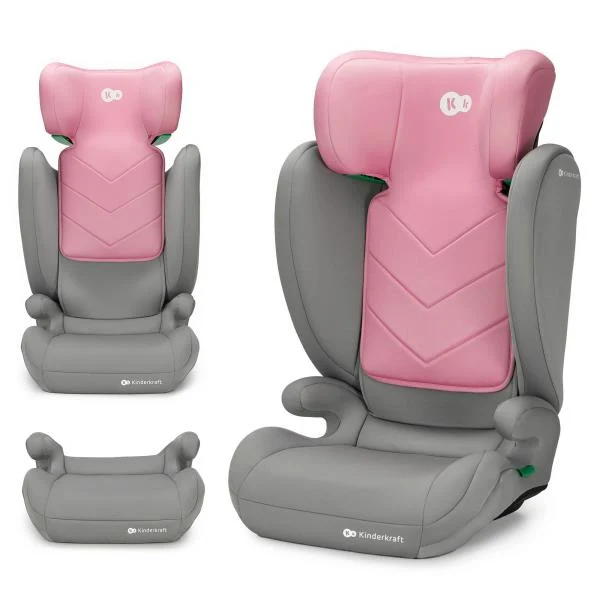 Автокрісло Kinderkraft i-Spark 9-36 кг текстиль рожевий